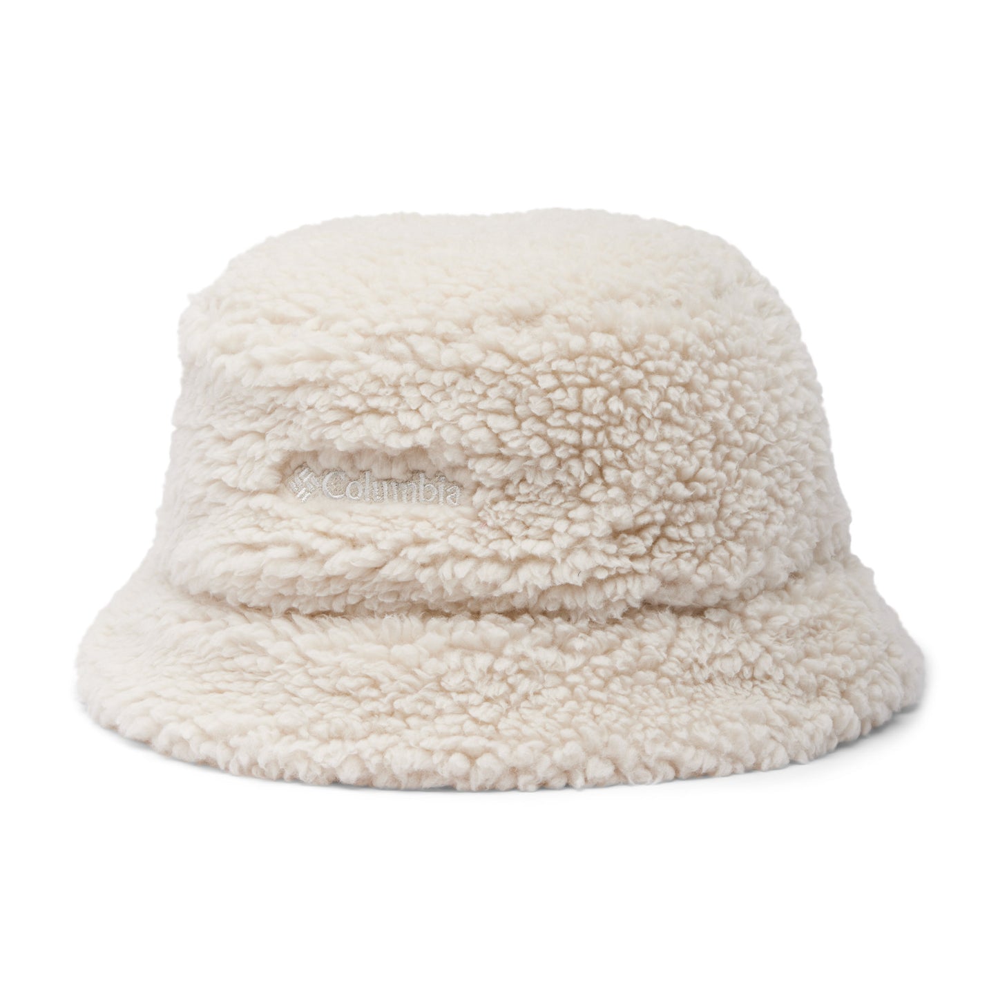 Columbia Winter Pass™ II Reversible Bucket Hat, dark stone, reverse white sherpa fuzzy lining