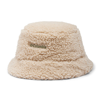 Columbia Winter Pass™ II Reversible Bucket Hat, stone green, reverse beige sherpa fuzzy lining