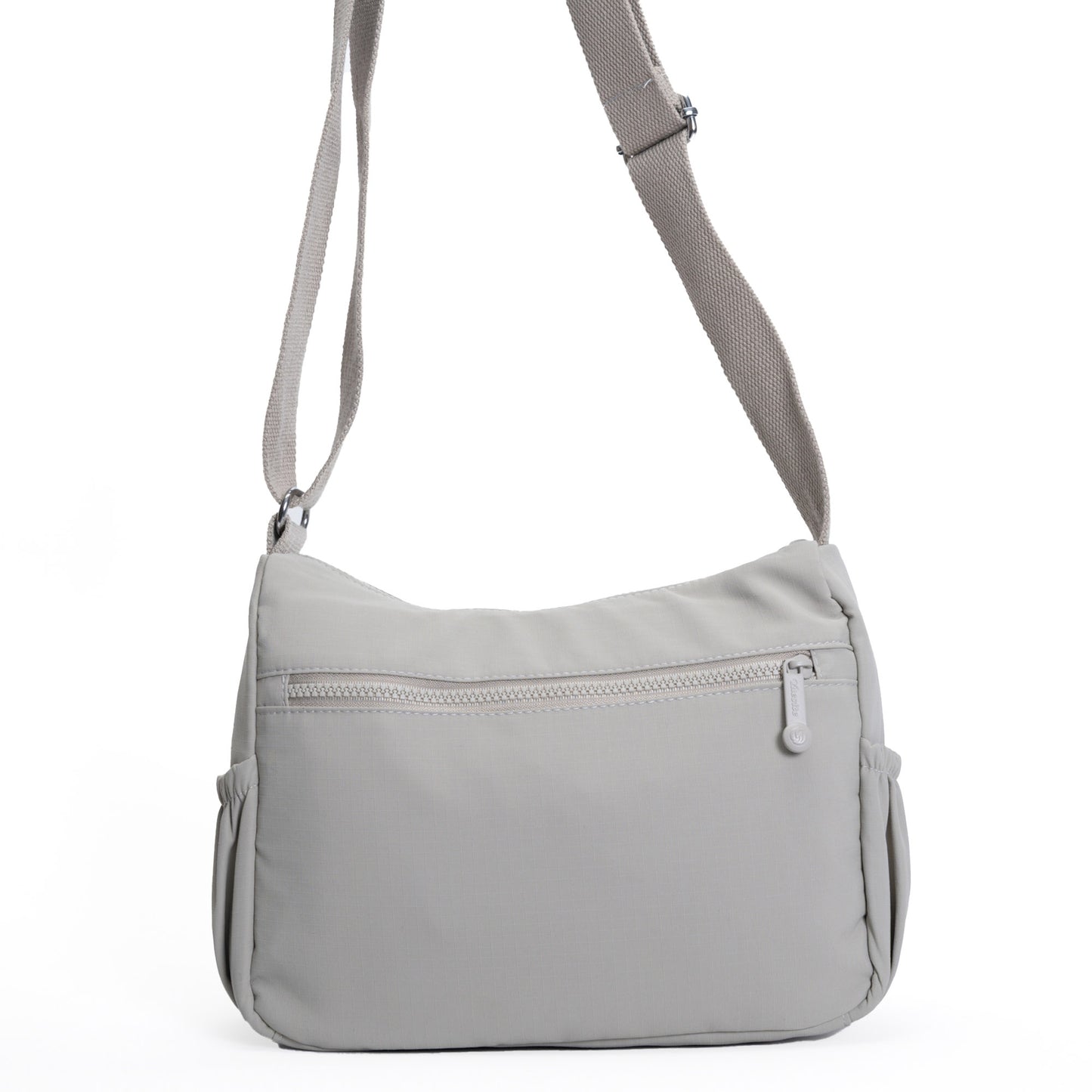 Miss Caprice Multi-zip Crossbody: a stylish women's large capacity bag with front zipper and adjustable strap.