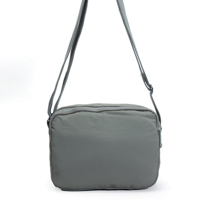 Miss Caprice Multi-zip Square Crossbody with adjustable strap, ideal for everyday use.