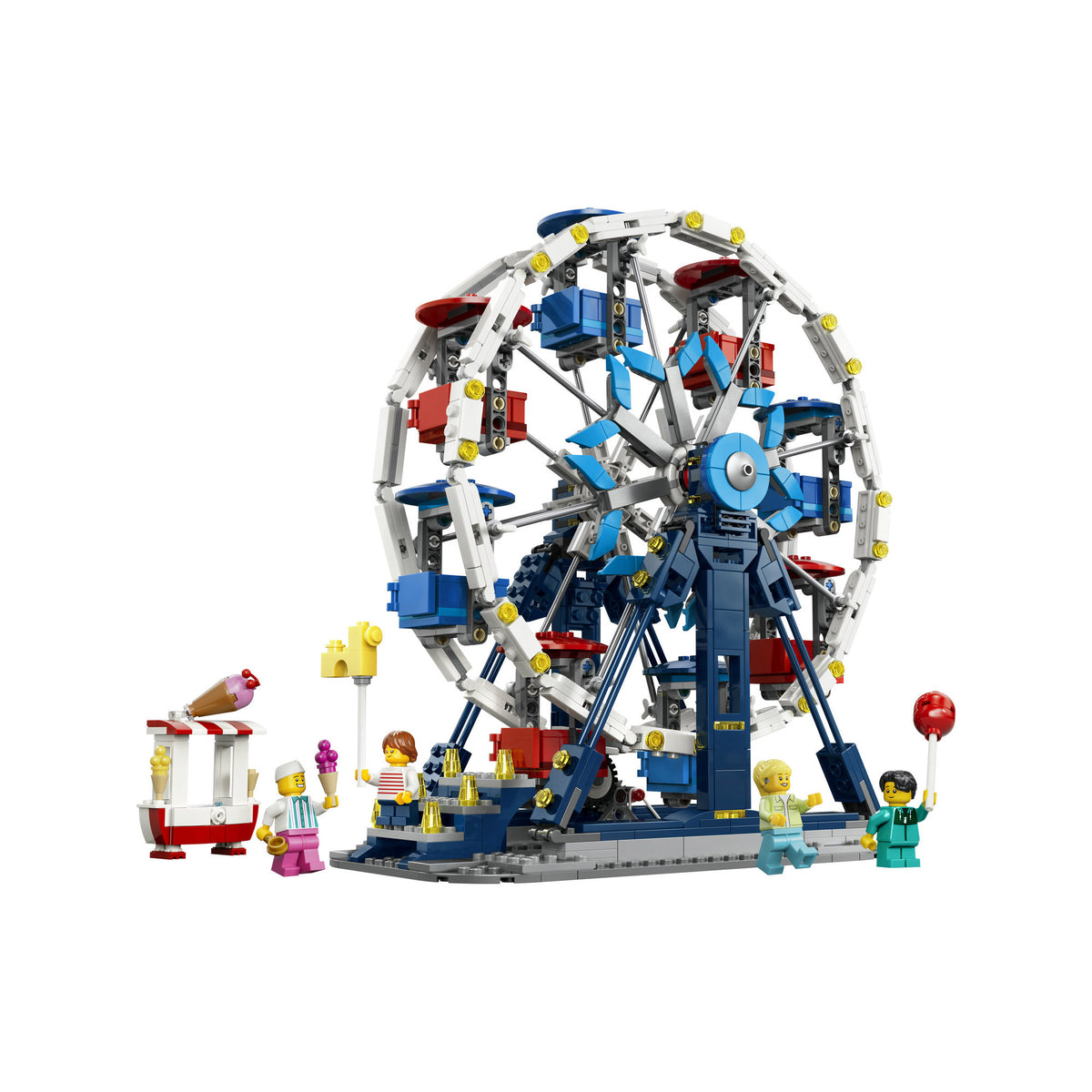 LEGO® Iconic Ferris Wheel - ONLINE ONLY amusement park set with minifigures and accessories by LEGO.