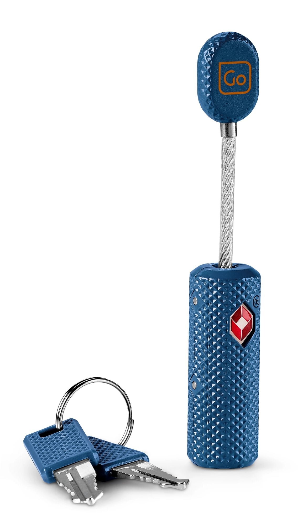 Go Travel Cable Key Twin Padlocks TSA by Go Travel—TSA approved for secure luggage.