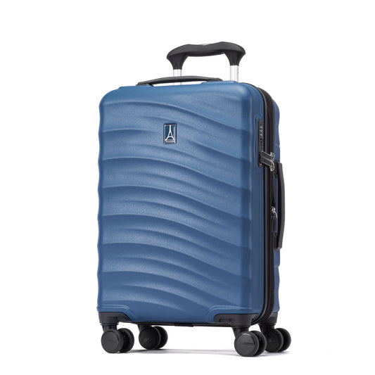 Product Image – The Travelpro® Maxlite® Air V2 Compact Hardside Spinner carry-on stands upright on four wheels.