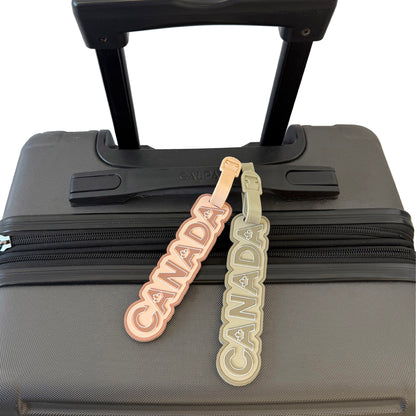 MyTagAlongs Classic Canada Set of 2 Luggage Tags