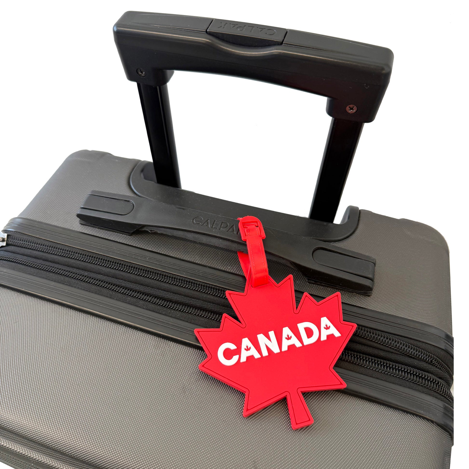 MyTagAlongs Maple Leaf Set of 2 Luggage Tags