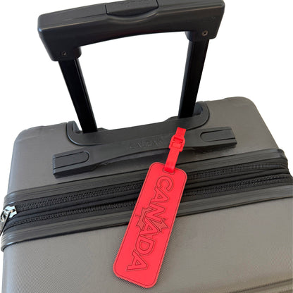 MyTagAlongs Canada Maple Leaf Set of 2 Luggage Tags