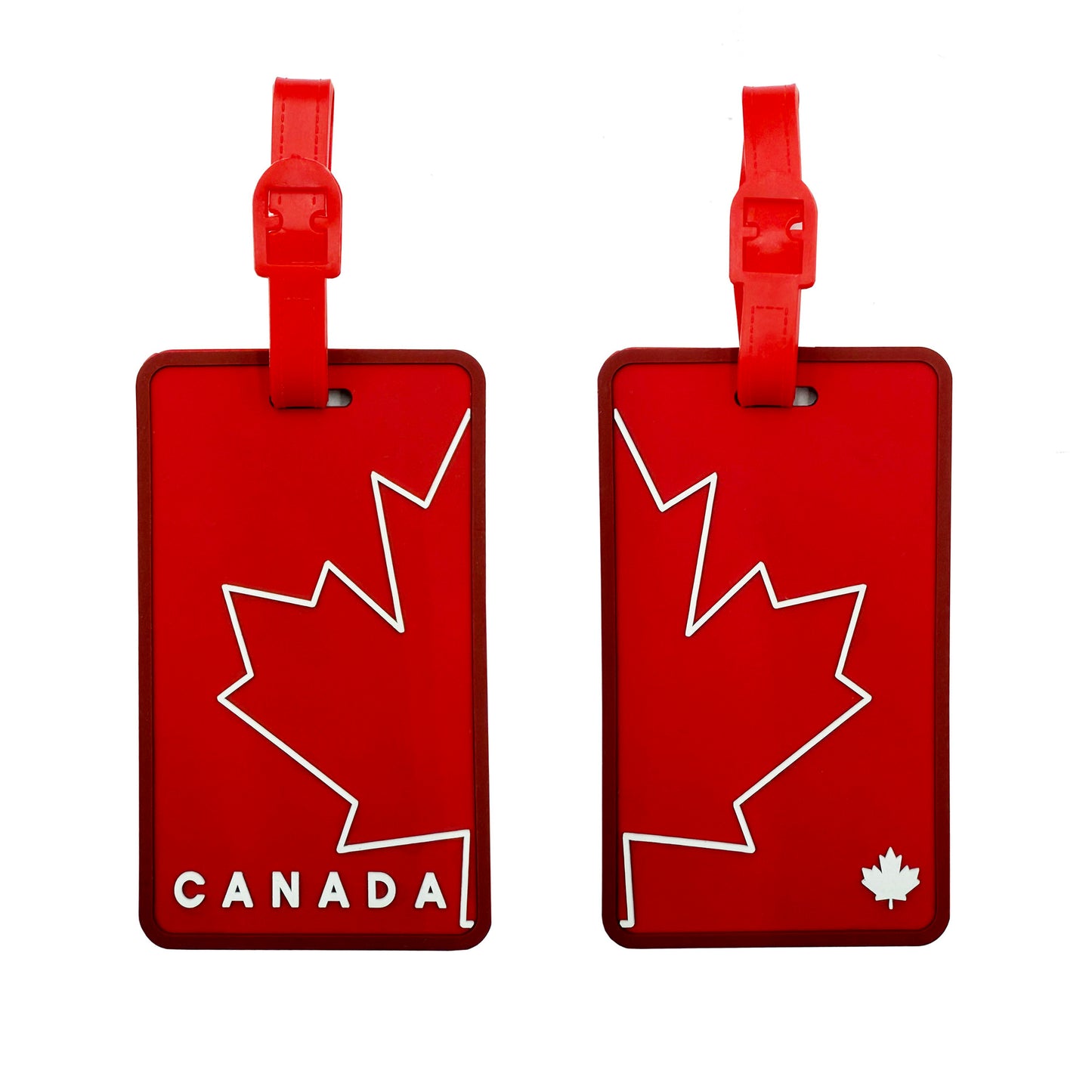 MyTagAlongs Canada Heritage Set of 2 Luggage Tags