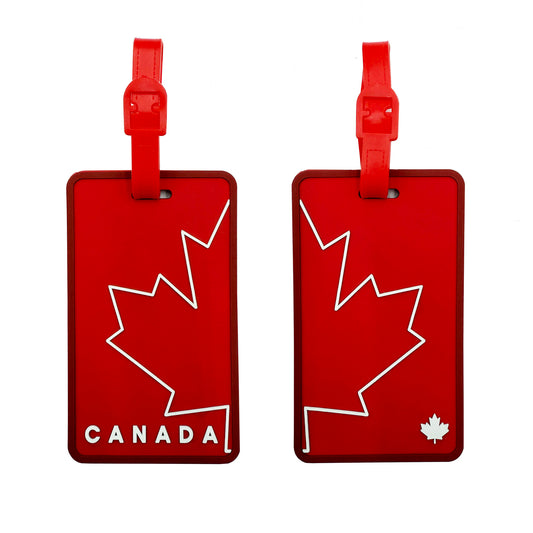 Product Image – MyTagAlongs Canada Heritage Set of 2 Luggage Tags