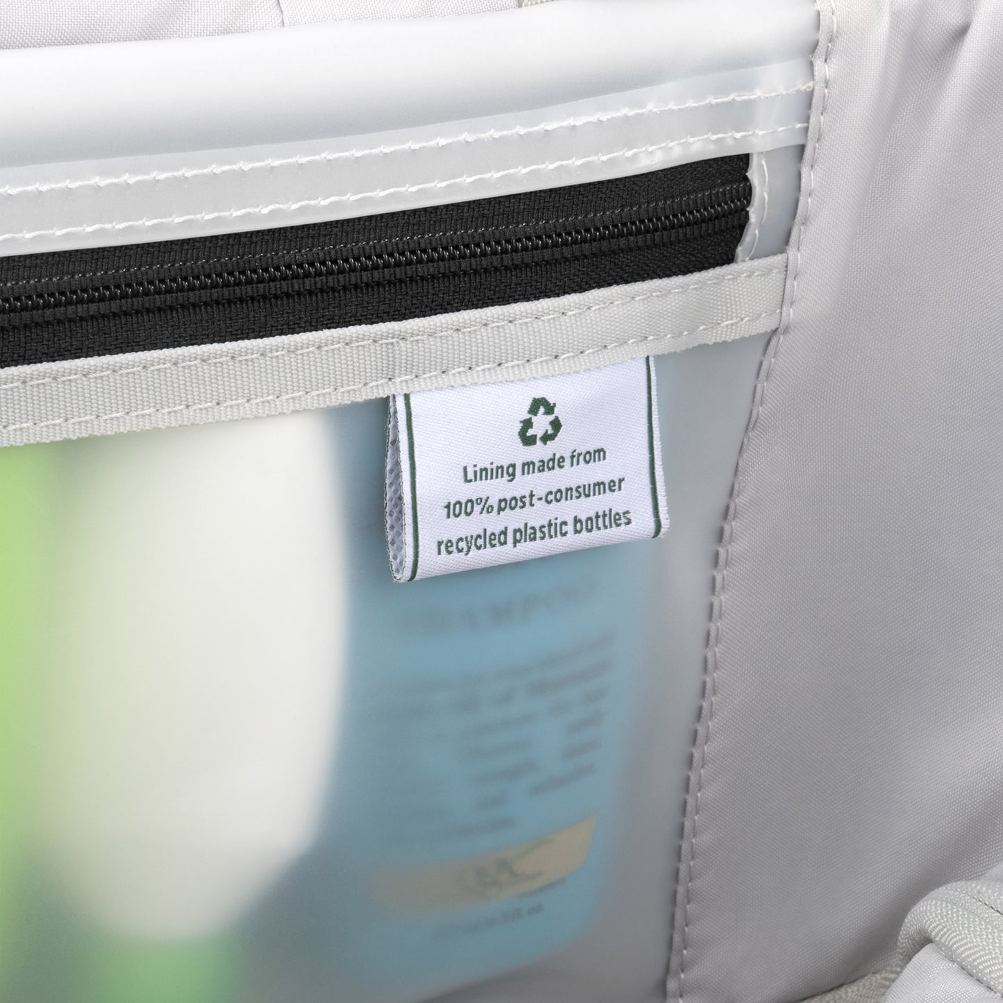 The Travelpro® VersaPack®+ Carry-on has a white interior with a zipper pocket—pairs perfectly with packing cubes.