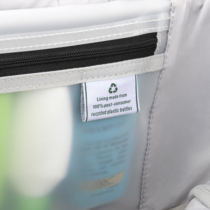 The Travelpro® VersaPack®+ Carry-on has a white interior with a zipper pocket—pairs perfectly with packing cubes.