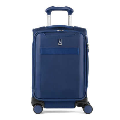 Travelpro® VersaPack®+ Compact Carry-on Spinner with four wheels and telescopic handle, ONLINE ONLY.