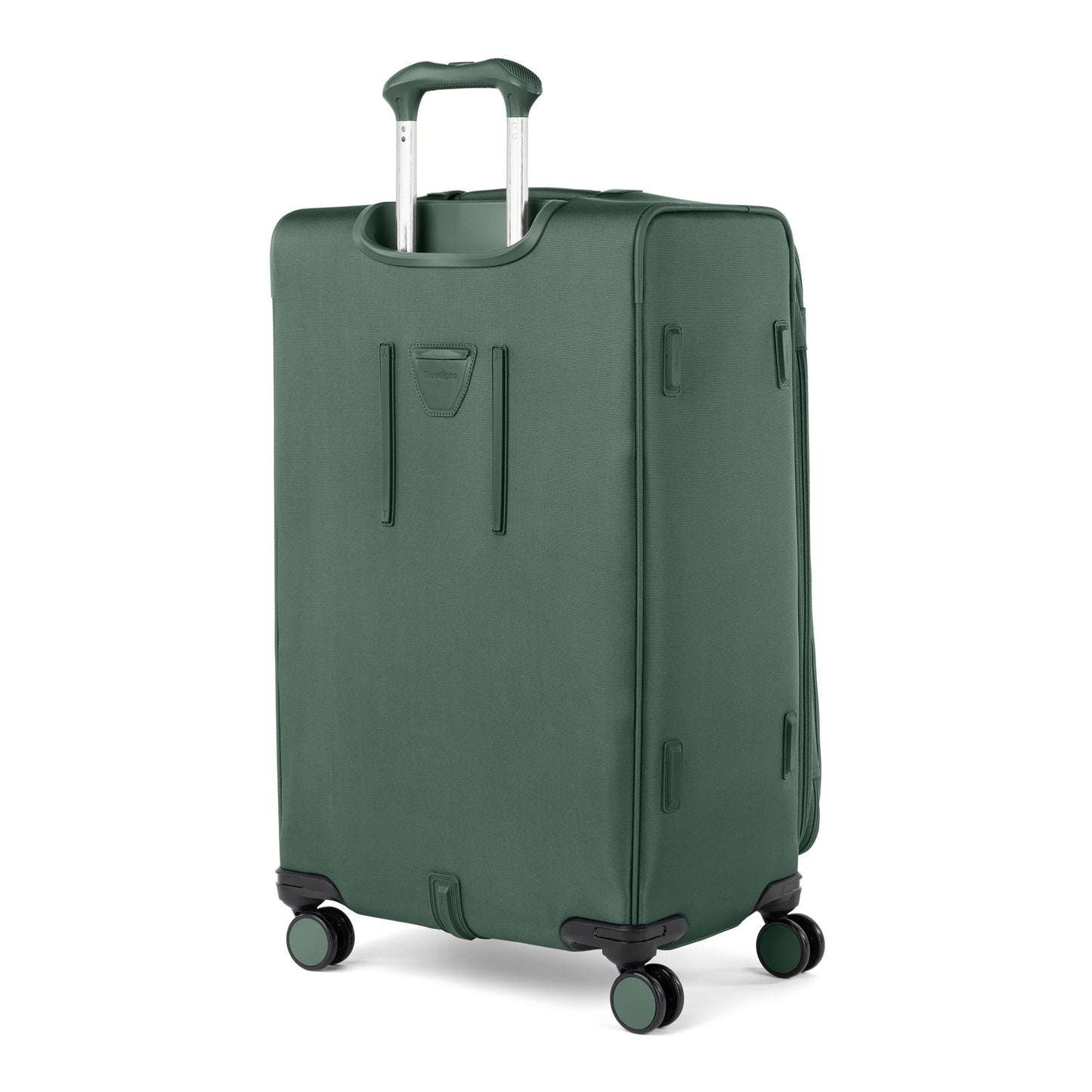 Travelpro® VersaPack®+ Large Check-in Expandable Spinner: durable, four-wheel, expandable luggage.