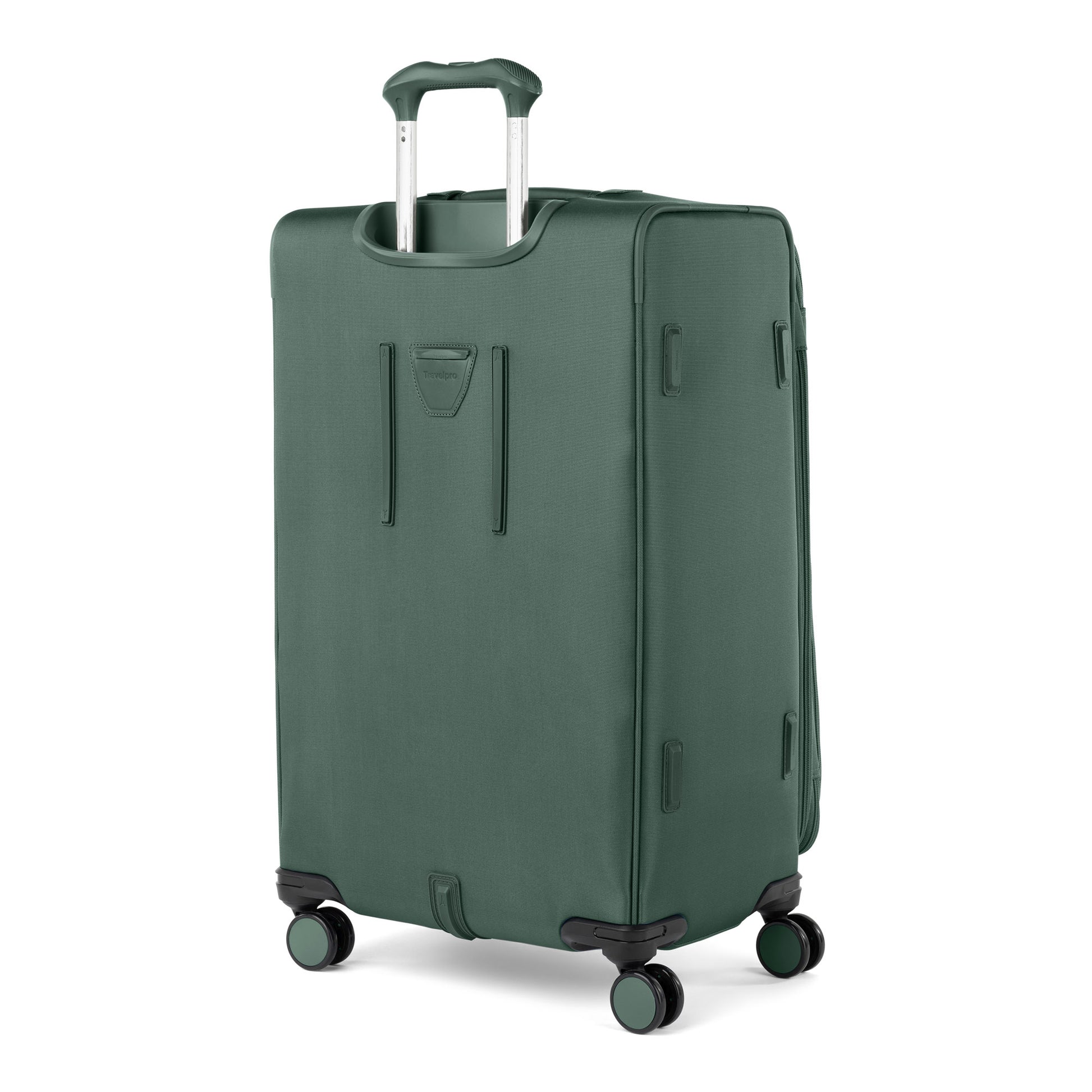 Travelpro® VersaPack®+ Large Check-in Expandable Spinner: durable, four-wheel, expandable luggage.
