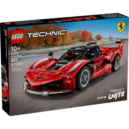 LEGO® Ferrari FXX K, 897 pieces, for ages 10+, ideal for Ferrari fans.