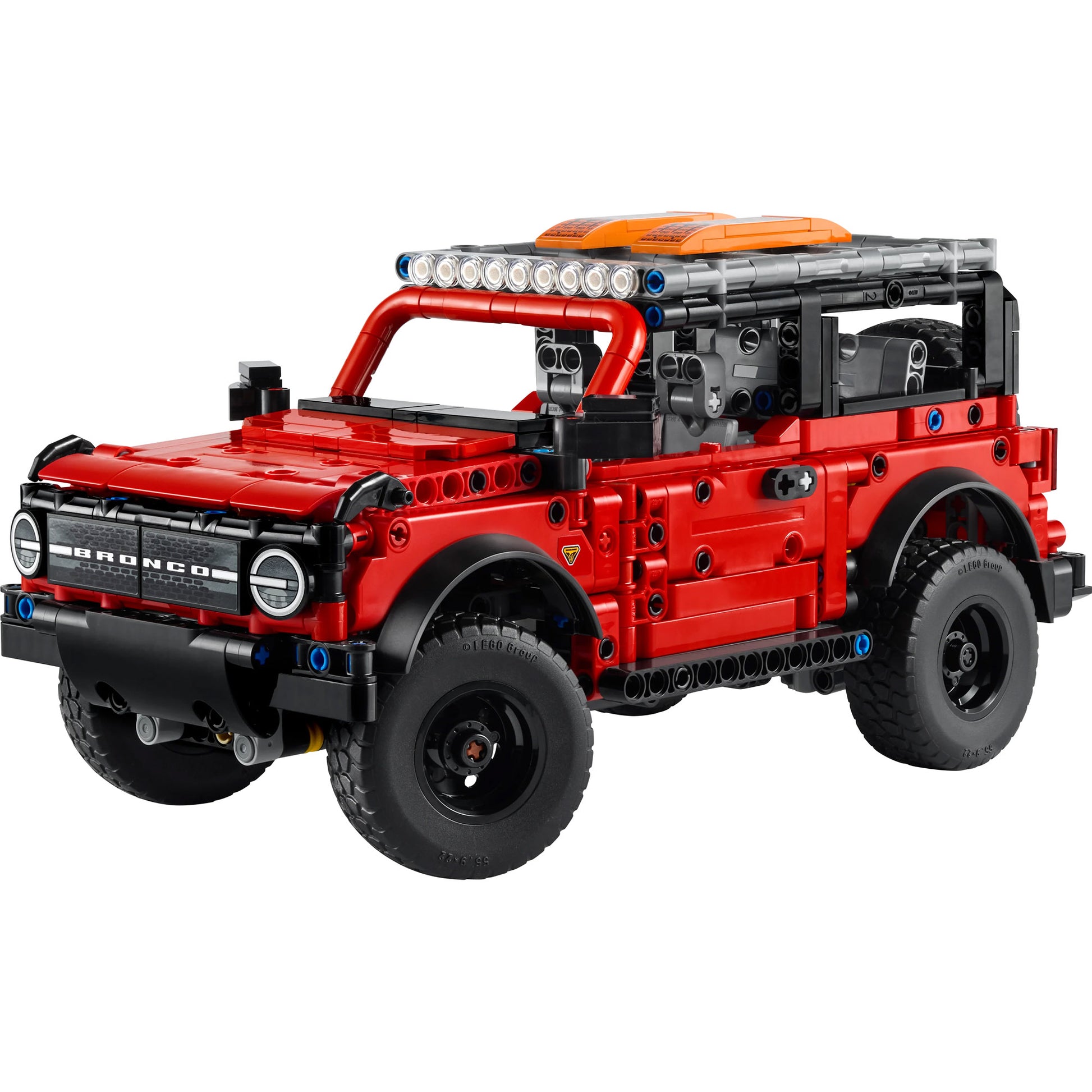 LEGO® Ford Bronco® SUV: a detailed STEM building toy with black wheels, by LEGO.