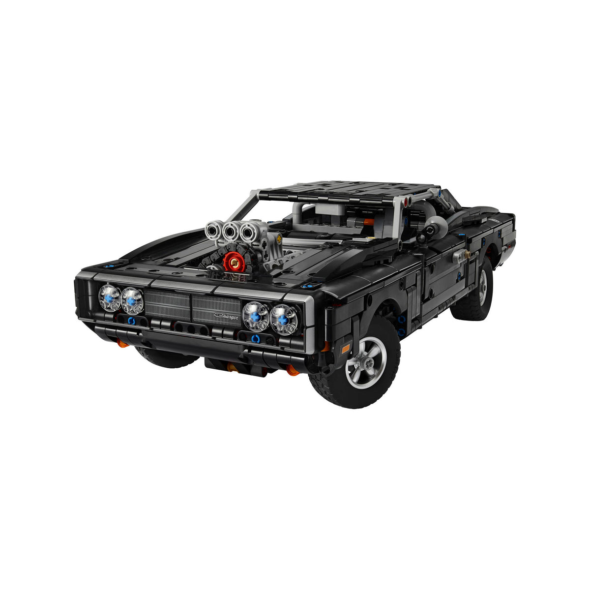 LEGO® Fast & Furious Dodge Charger R/T Car—ONLINE ONLY, detailed engine, great model kit for adults.