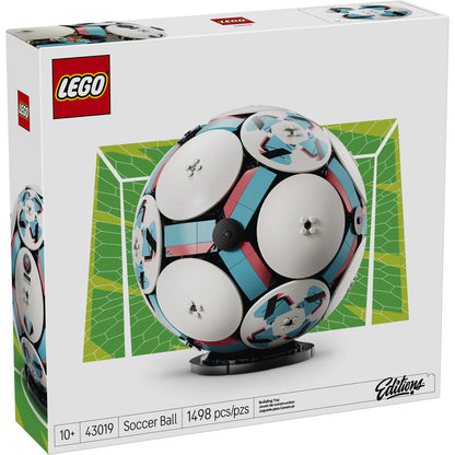 LEGO® Soccer Ball - ONLINE ONLY: 1,498-piece buildable soccer ball set by LEGO, great sports gift.