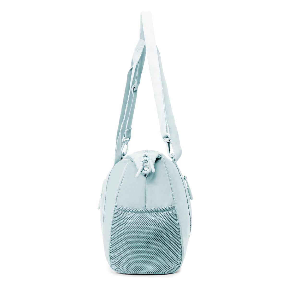 Travelon Pi Daily Carry Tote, ice blue, side view