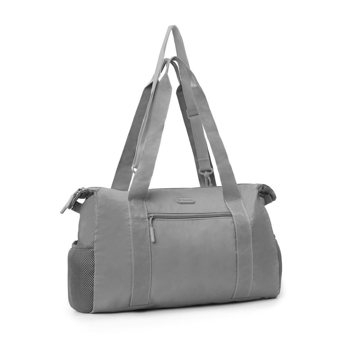 Travelon Pi Daily Carry Tote, graphite, front angled view