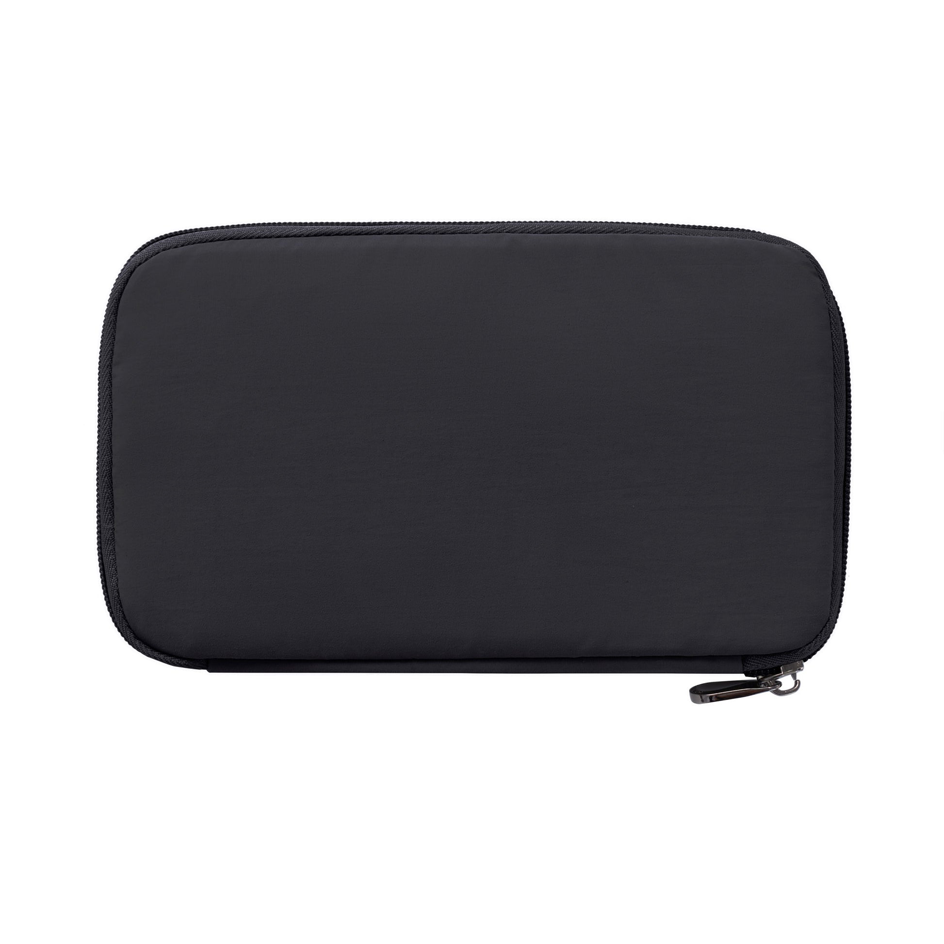 Travelon RFID Blocking Family Passport Wallet by Travelon shown closed on a plain white background.