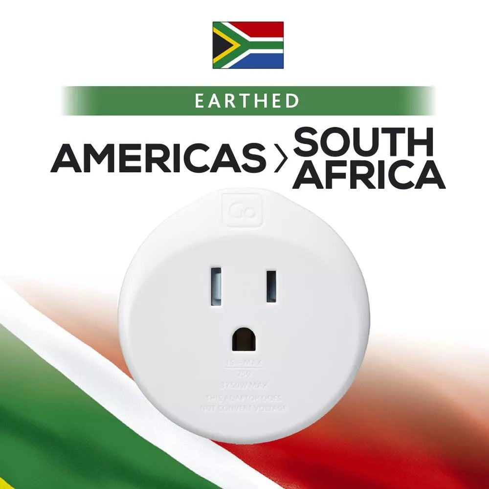 Go Travel USA-SA Grounded Adapter
