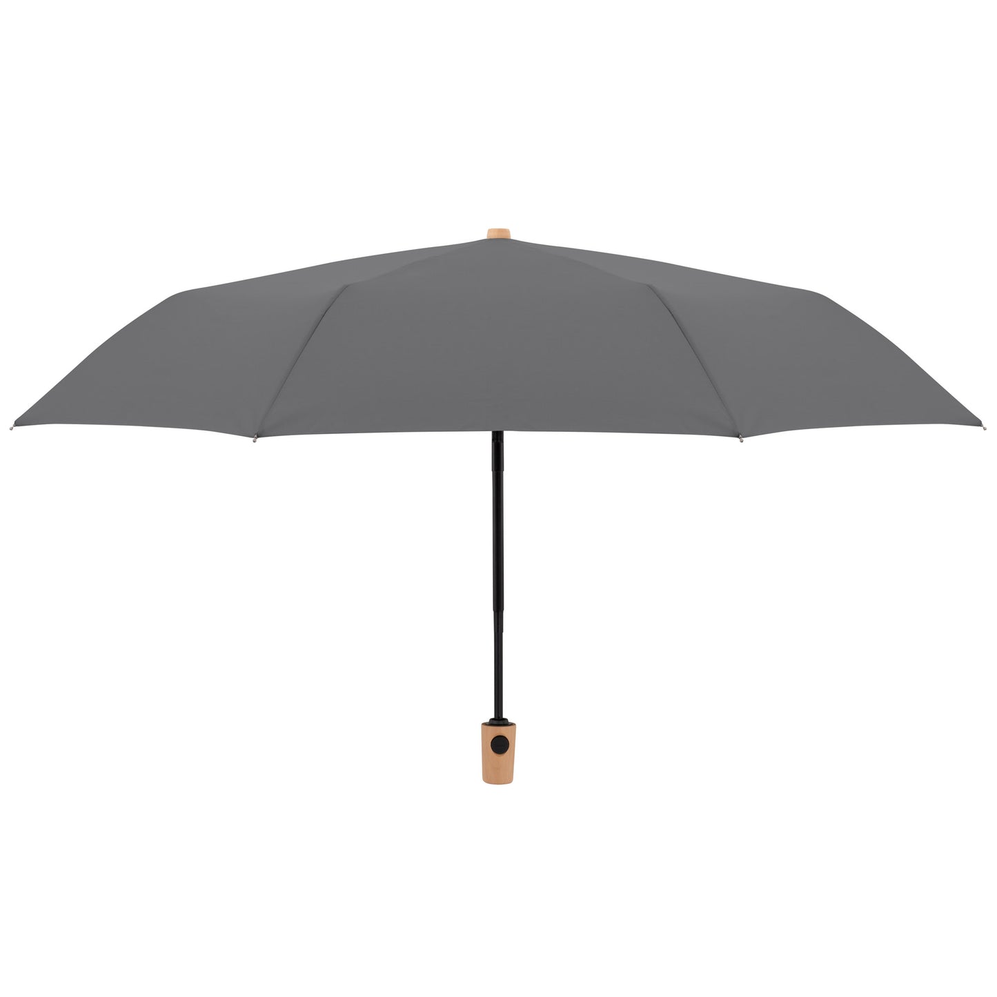 Doppler Nature Magic Umbrella in slate grey, open side view