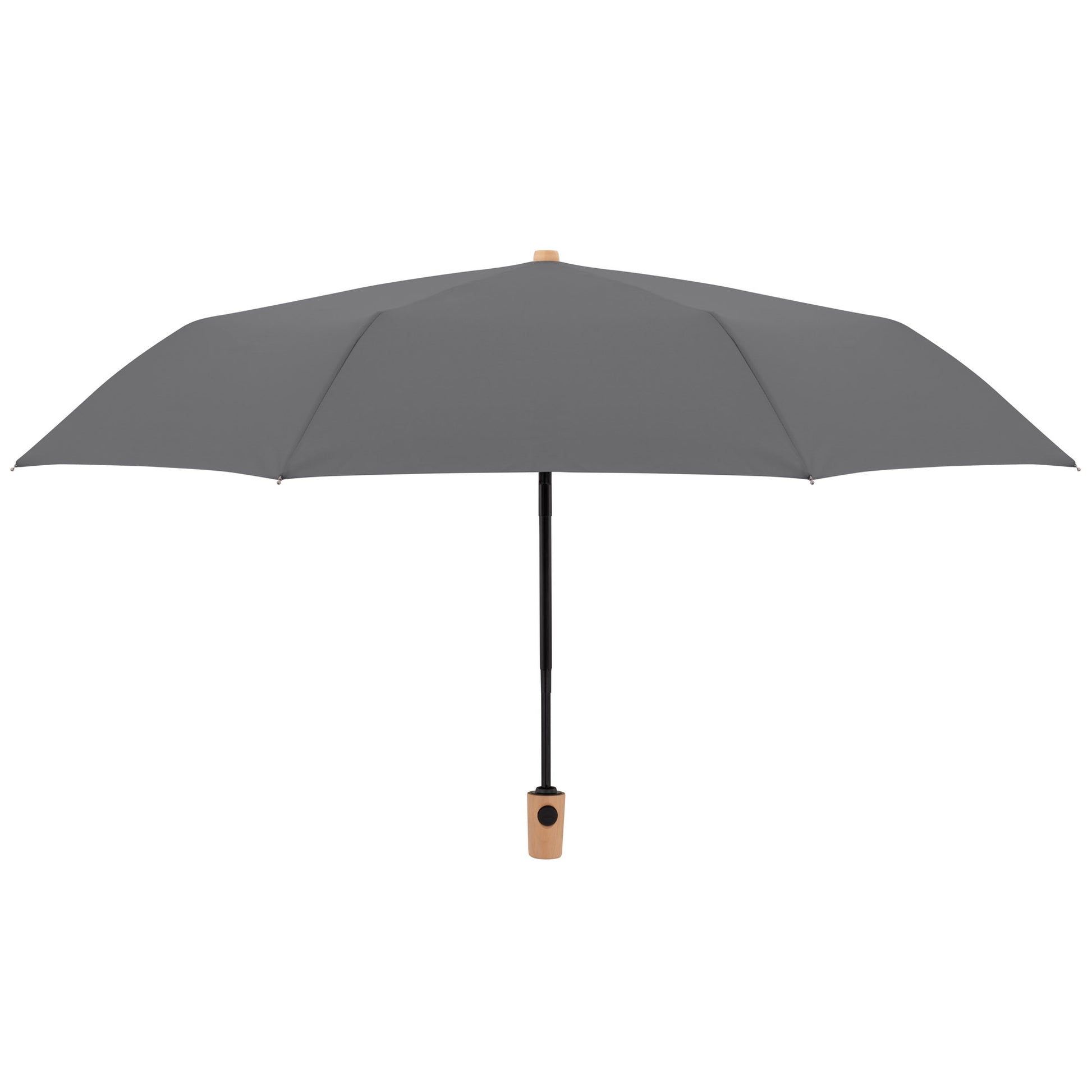 Doppler Nature Magic Umbrella in slate grey, open side view