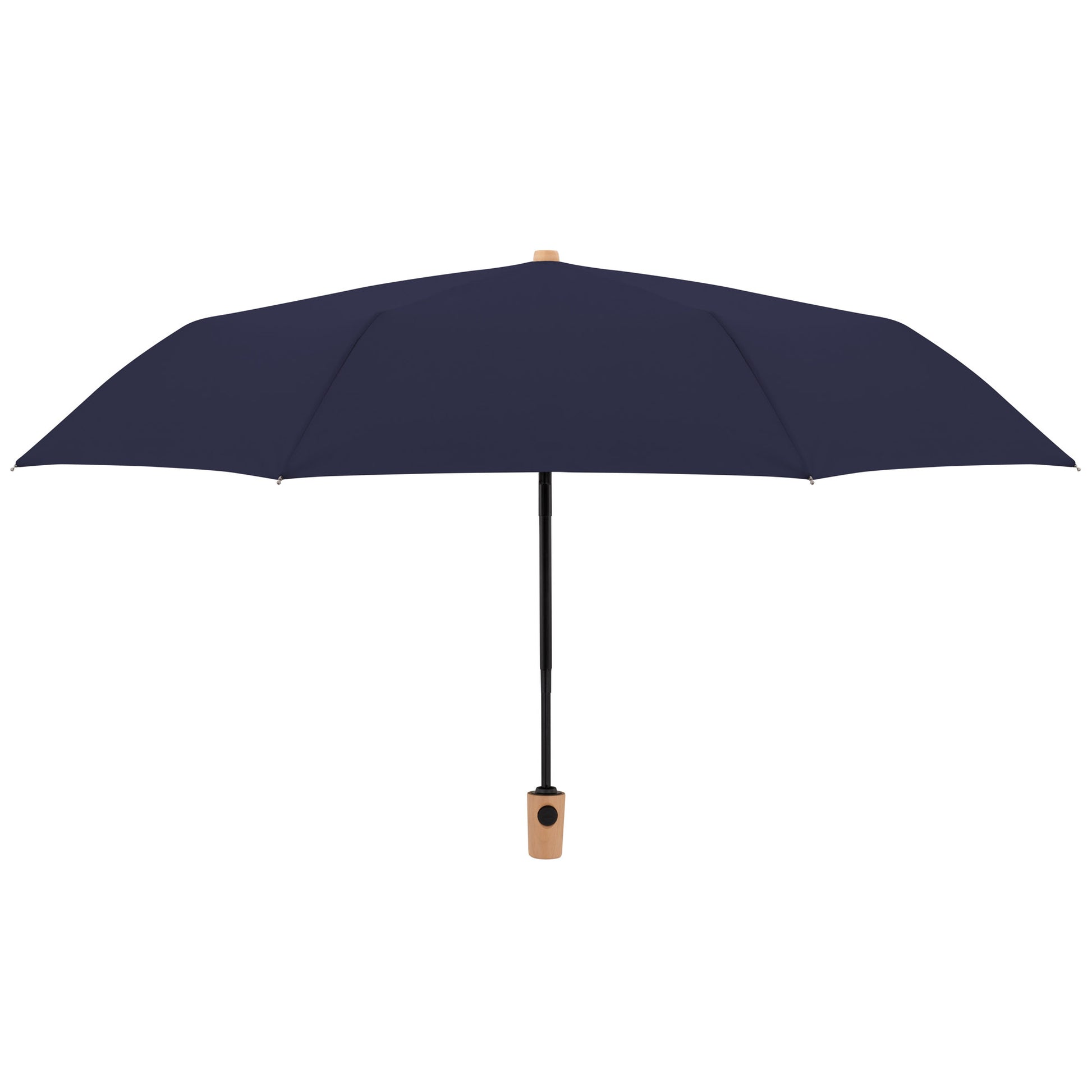 Doppler Nature Magic Umbrella in deep blue, open side view