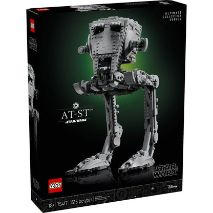 LEGO® AT-ST™ Walker box by LEGO, featuring the buildable model on the front.