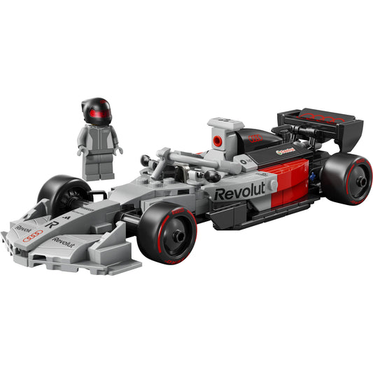 Product Image – LEGO® Audi Revolut F1® Team R26 Race Car with minifigure, ONLINE ONLY.