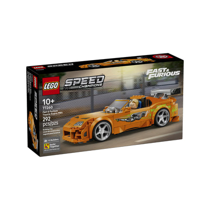 LEGO® The Fast and The Furious Toyota Supra MK4 set, 299 pcs—ONLINE ONLY, by LEGO.