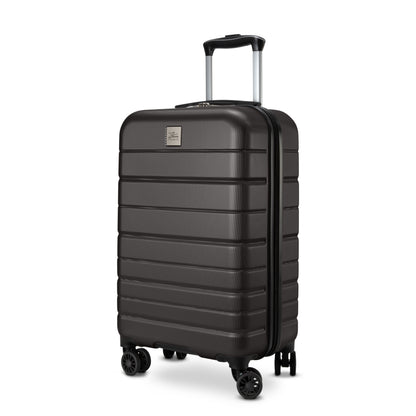 The Skyway Epic 2.0 Hardside 3-Piece Set features black cases with a telescoping handle and 360° dual wheels.