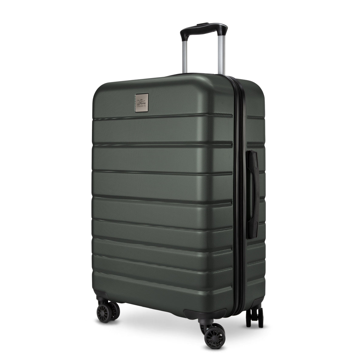 Skyway Epic 2.0 Hardside Medium Spinner, dark green, 4 wheels, black handle, ONLINE ONLY.