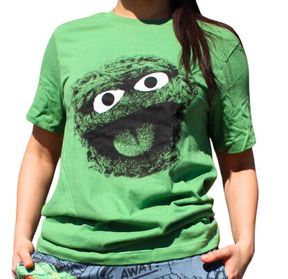 Sport the Brief Insanity T-Shirt - Sesame Street Grouchy—fun, green, and a must for any Sesame Street fan.