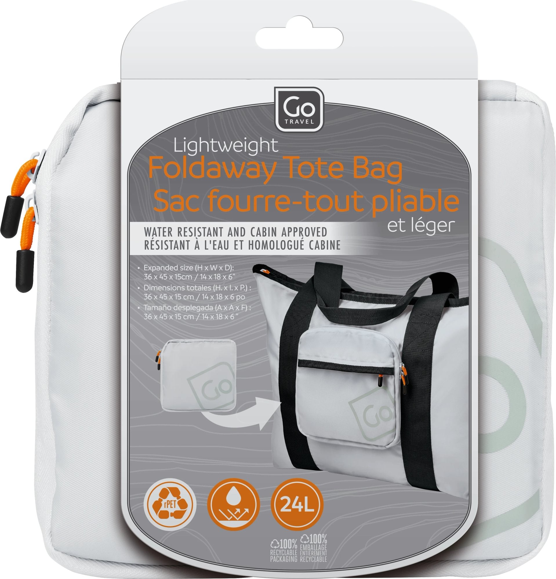 go travel tote bag Packable Beach Designed To Hold It All Go Travel Lightweight Tote Bag