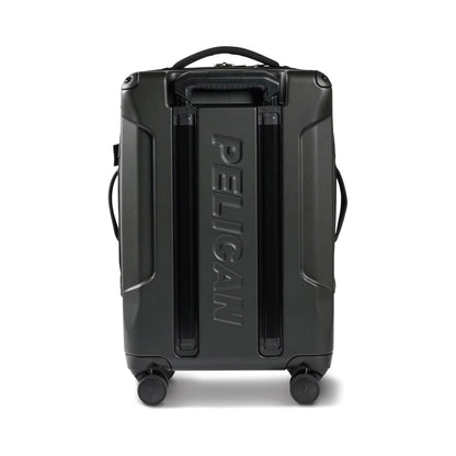 Pelican™ Aegis Carry-on 4-Wheel Hybrid Duffel, black, back view.