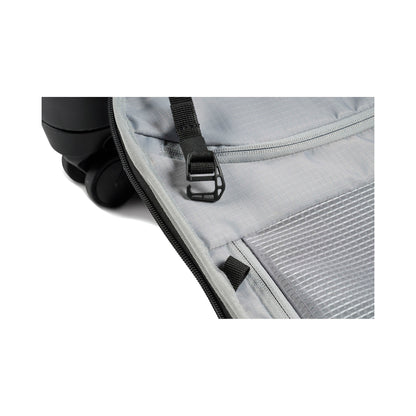 Pelican™ Aegis Carry-on 4-Wheel Hybrid Duffel, black, close up of interior lining.