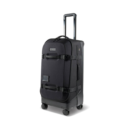 Pelican™ 30" Aegis Check-in 4-Wheel Rolling Hybrid Duffel, black, front angled view.