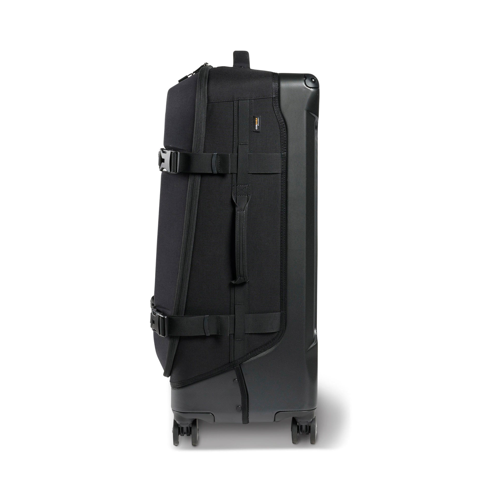 Pelican™ 30" Aegis Check-in 4-Wheel Rolling Hybrid Duffel, black, right side view.