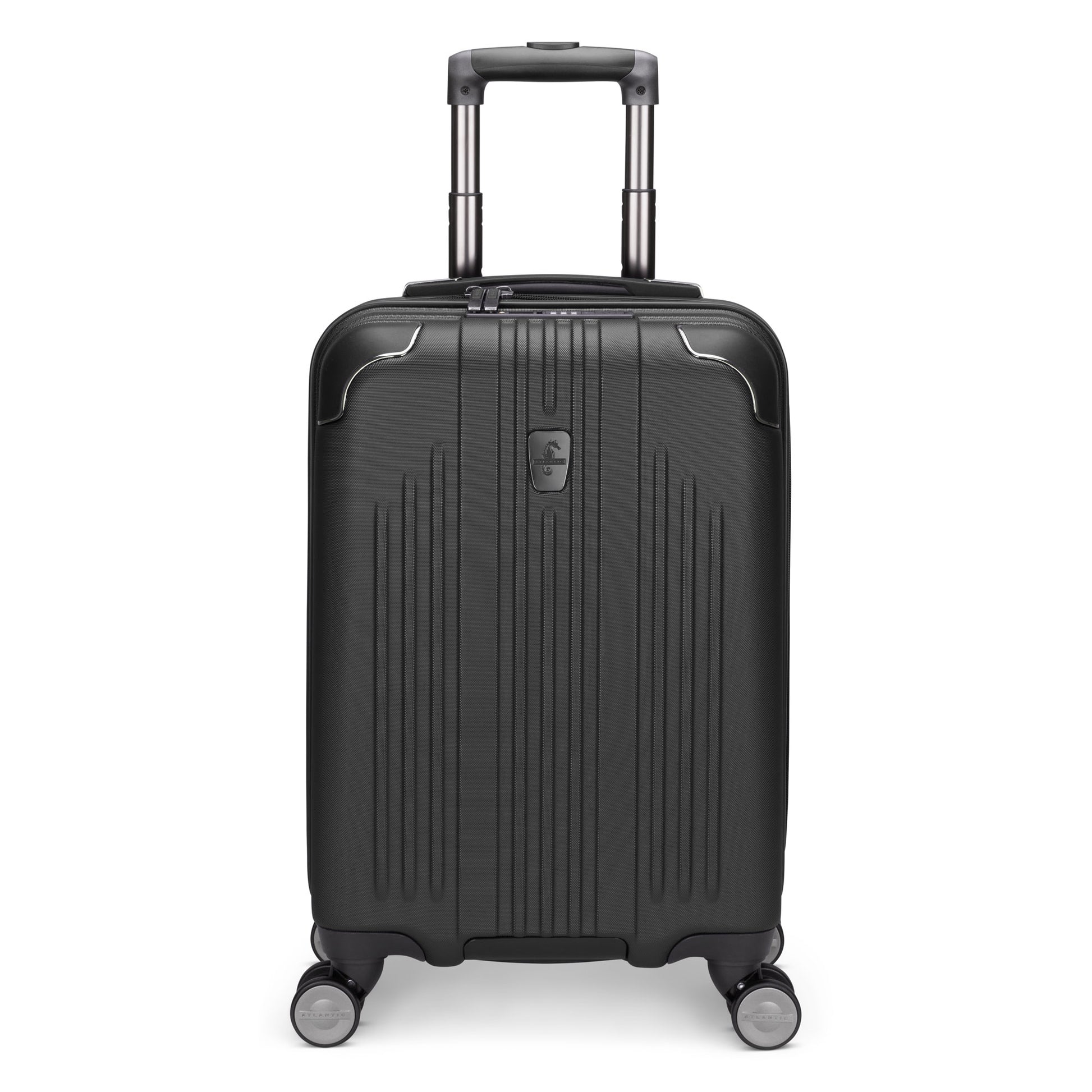 Atlantic Propeller 19" Hardside Spinner Carry-on, black, front view