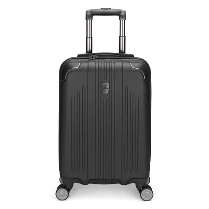 Atlantic Propeller 19" Hardside Spinner Carry-on, black, front view