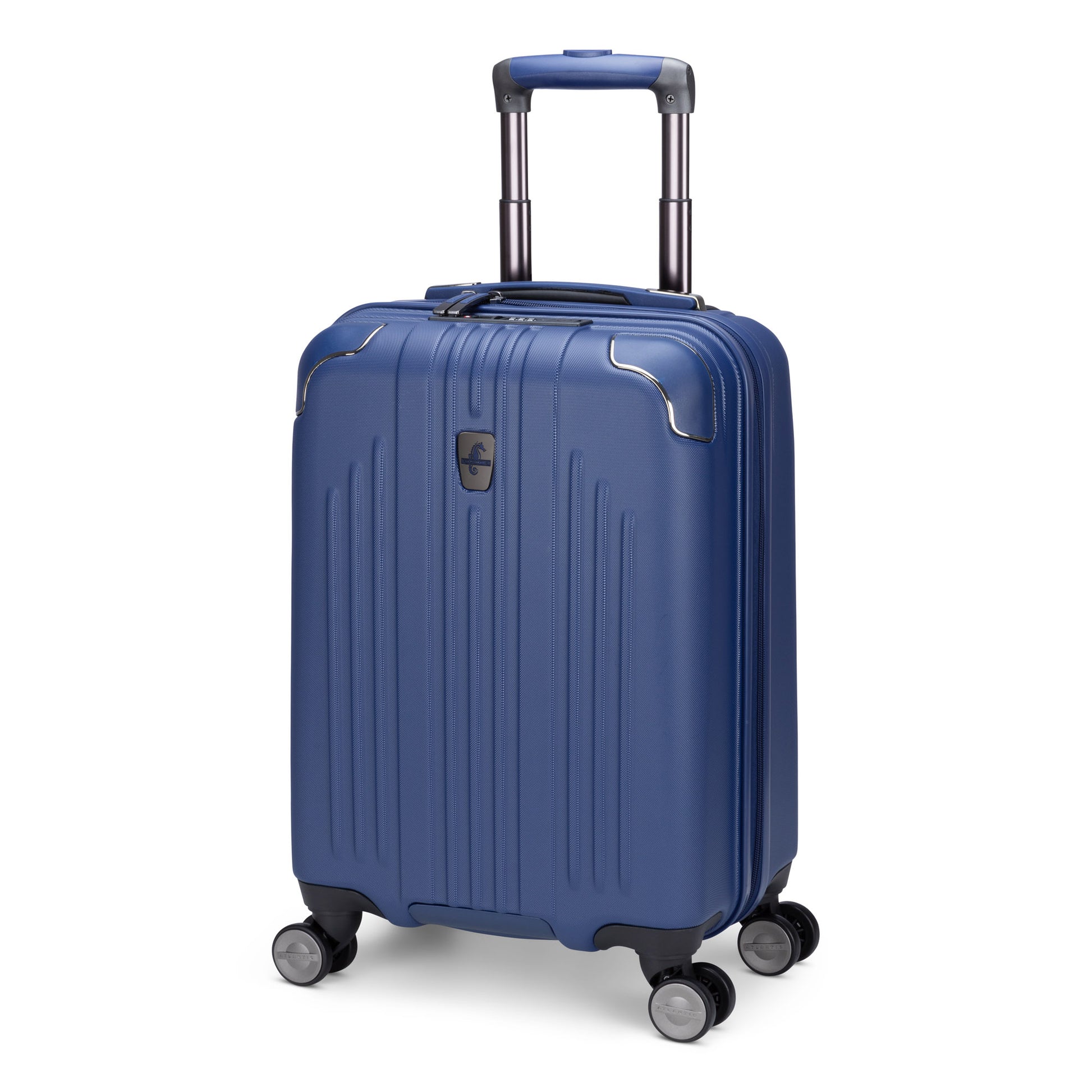 Atlantic Propeller 19" Hardside Spinner Carry-on, dark navy, front angled view