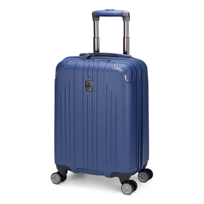 Atlantic Propeller 19" Hardside Spinner Carry-on, dark navy, front angled view