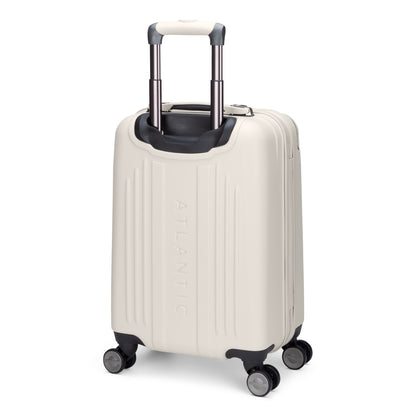 Atlantic Propeller 19" Hardside Spinner Carry-on, pumice stone, back angled view