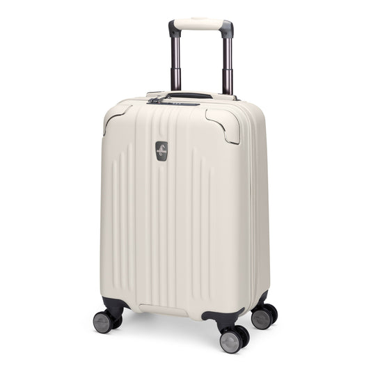 Product Image – Atlantic Propeller 19" Hardside Spinner Carry-on, pumice stone, front angled view