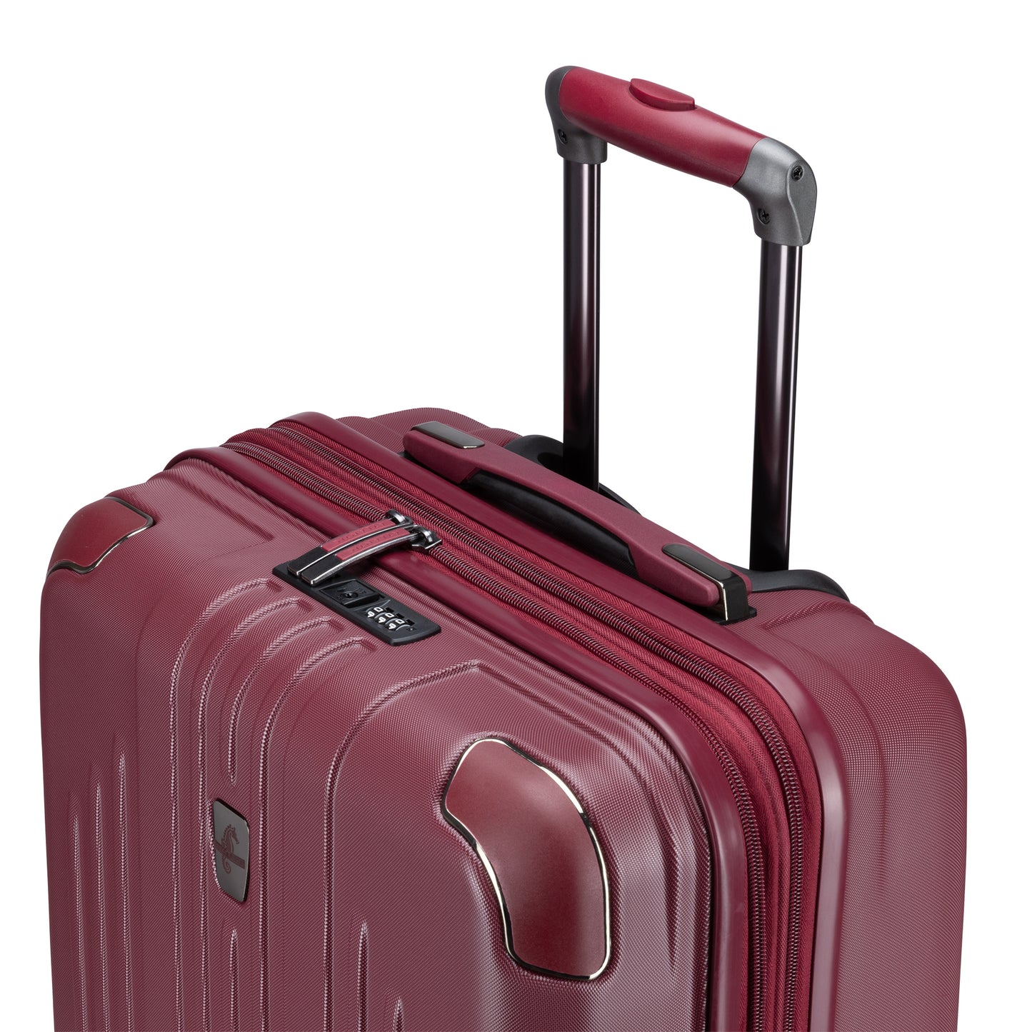 Atlantic Propeller 24″ hardside spinner, expandable, with packing cube; lightweight & secure by Atlantic.