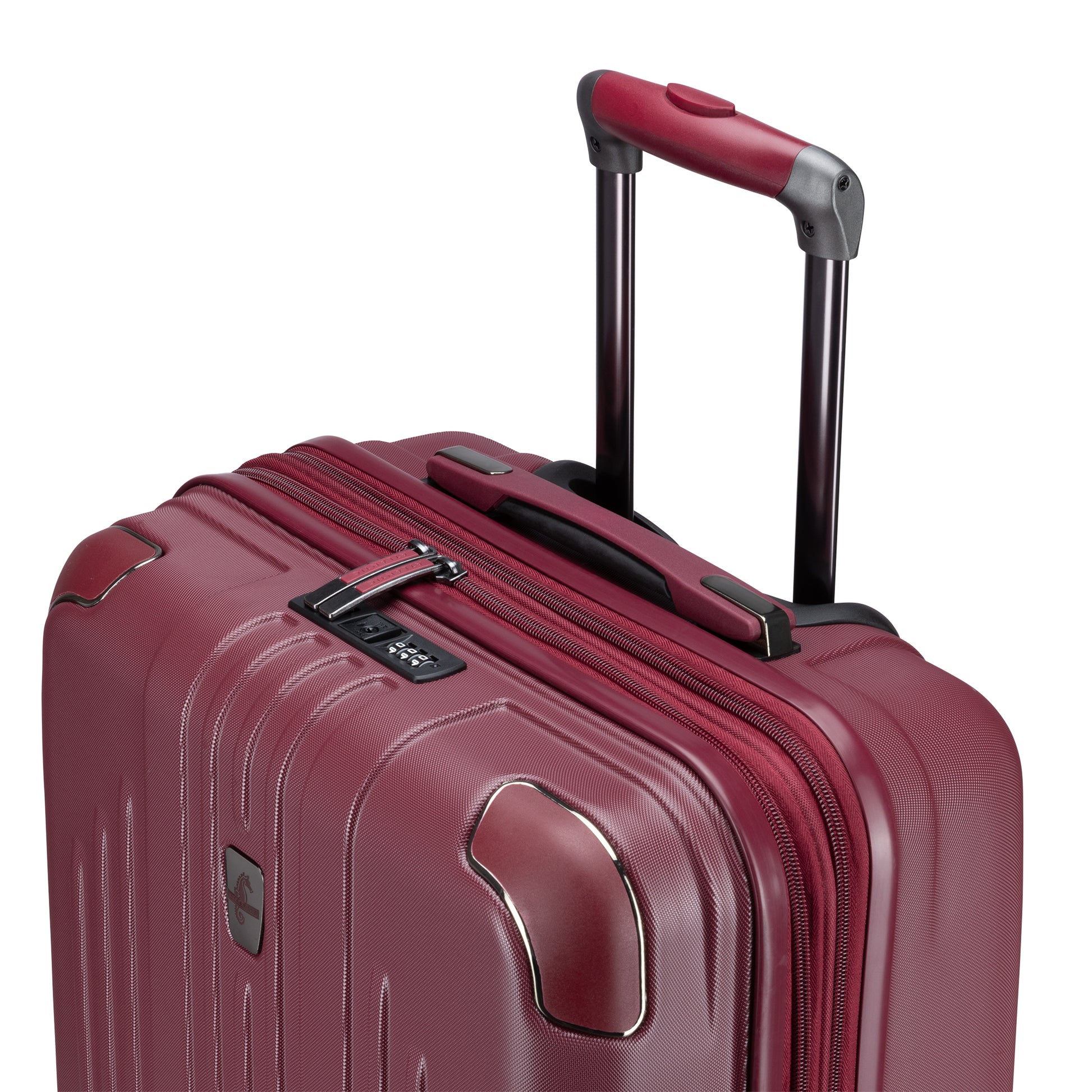 Atlantic Propeller 24″ hardside spinner, expandable, with packing cube; lightweight & secure by Atlantic.