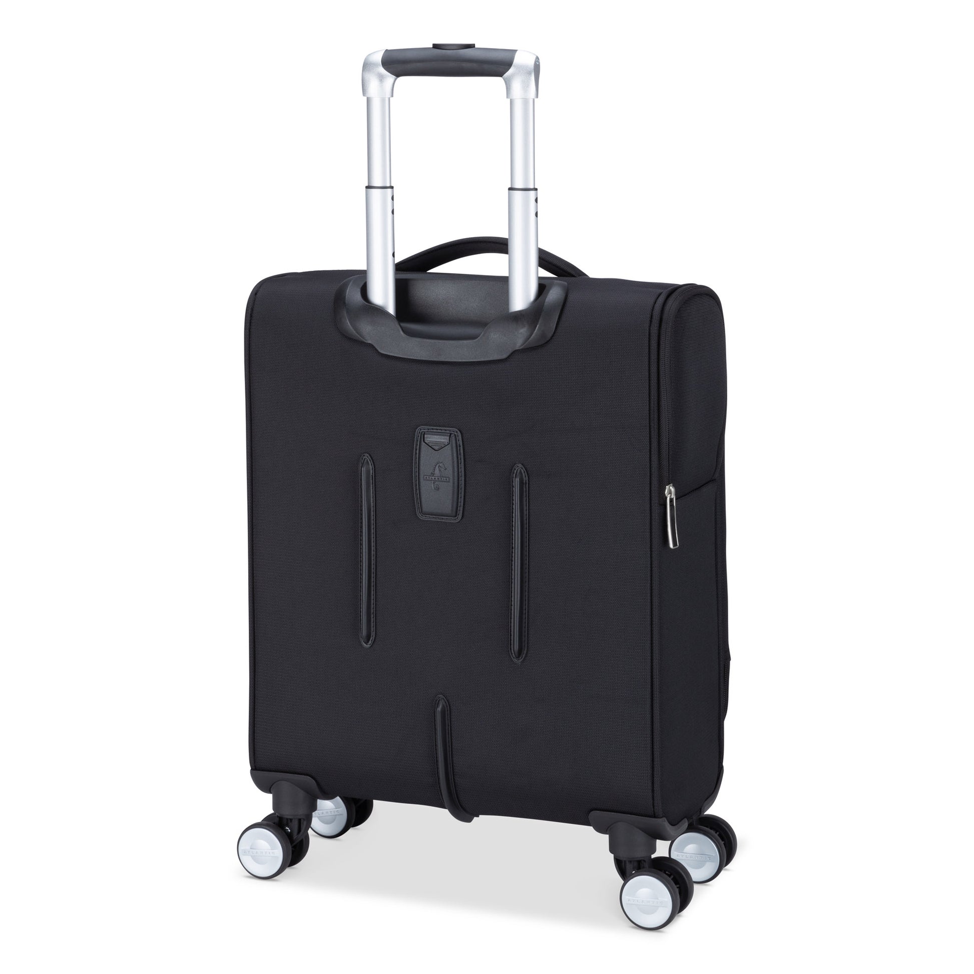 Atlantic Sailbound 19" Spinner Carry-on, black, back angled view