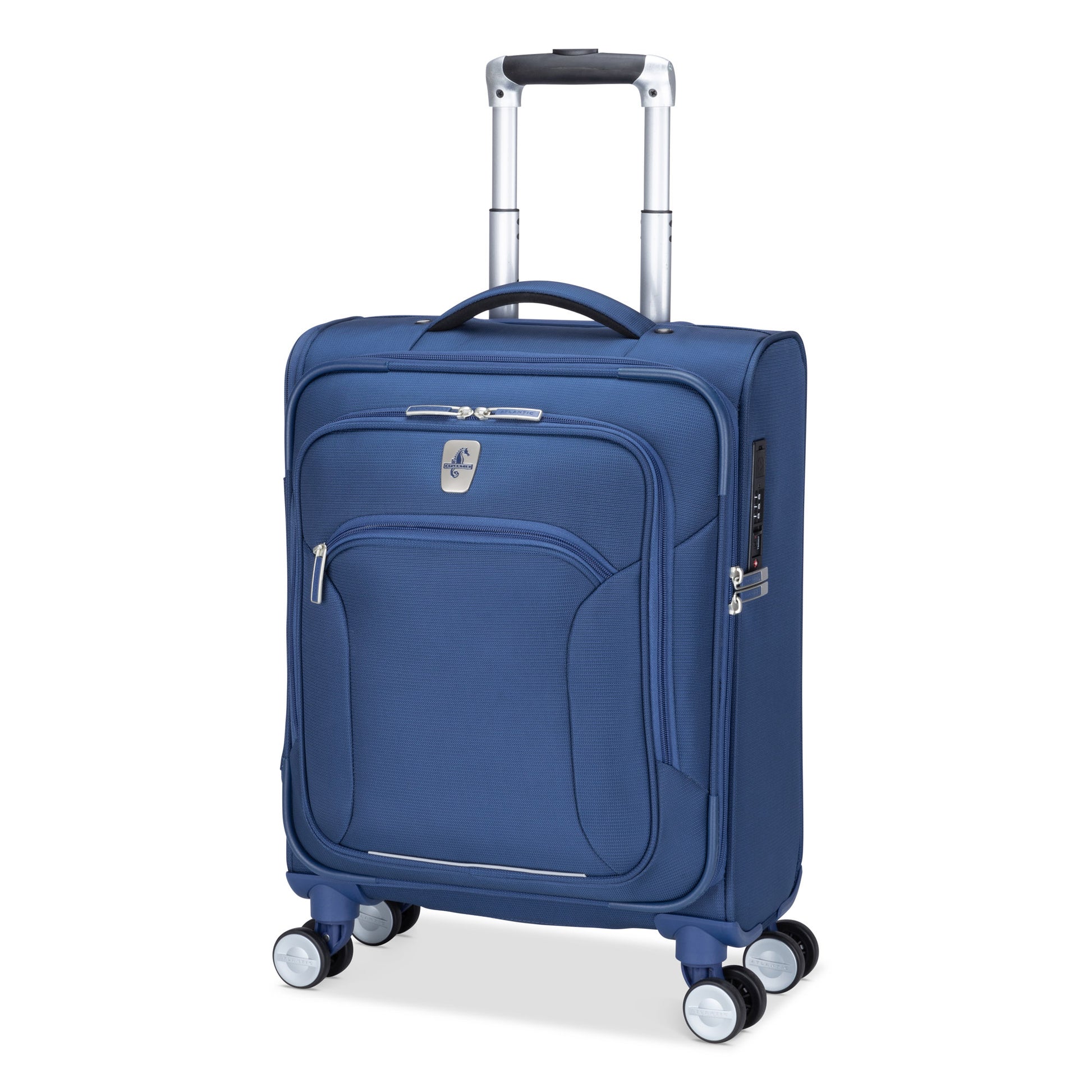 Atlantic Sailbound 19" Spinner Carry-on, blue, front angled view