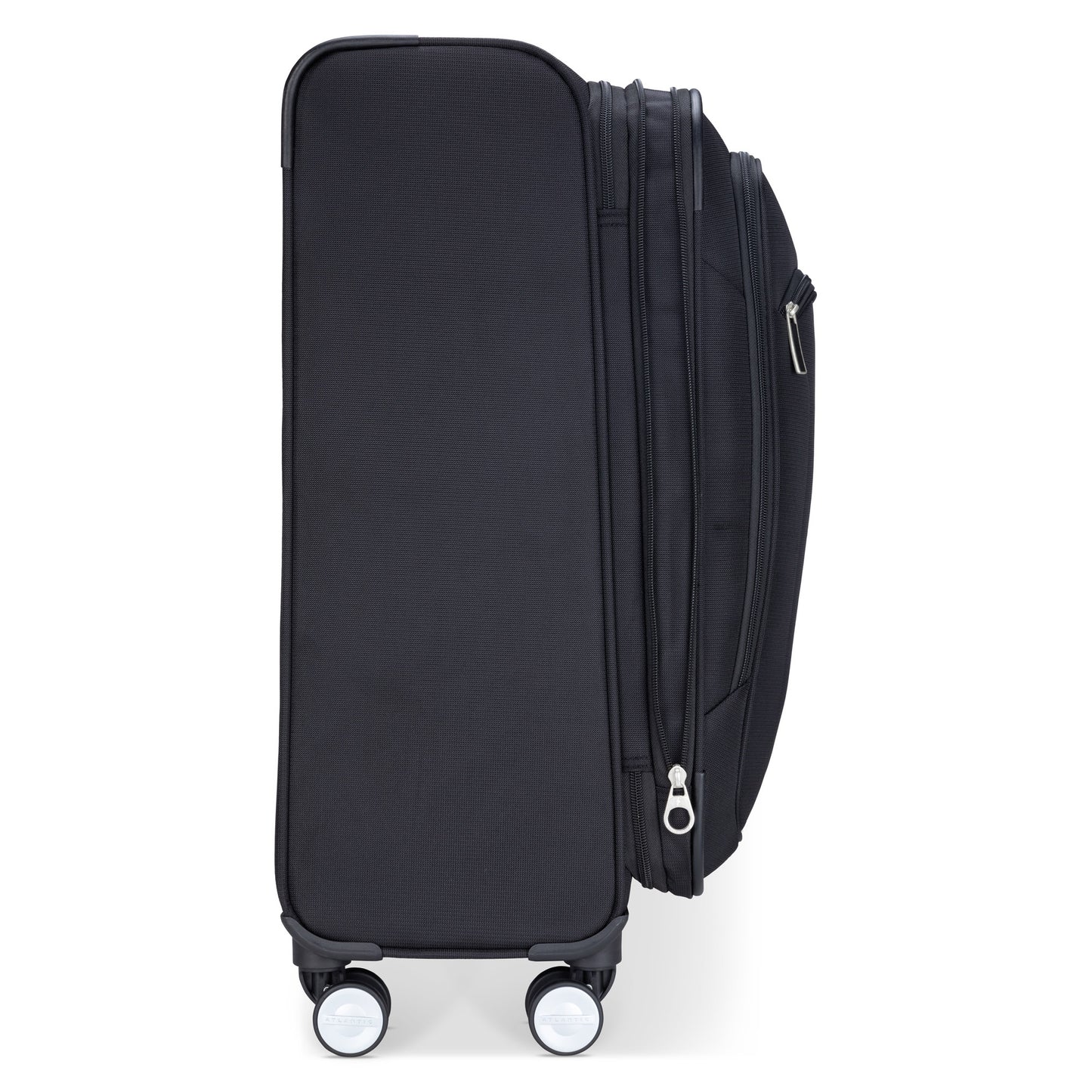 Atlantic Sailbound 24" Expandable Spinner, black, side view, expanded